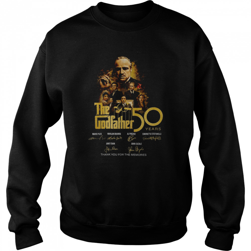 50 Years James Caan The Good Neighbor Thank You For The Memories 1940-2022 shirt Unisex Sweatshirt