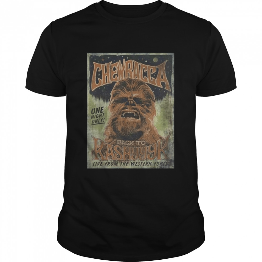 Chewbacca Chewbacca Star Wars Kashyyyk Wookie Chewie Graphic shirt