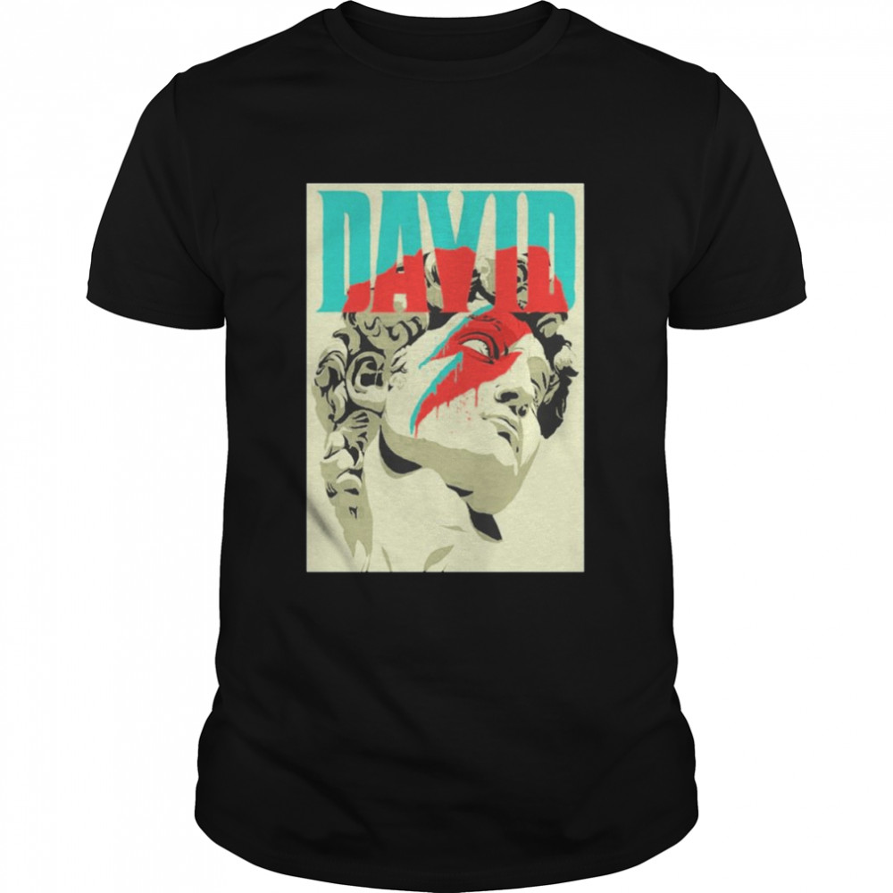 David Greek Statue Rock Star Inspired Shirt