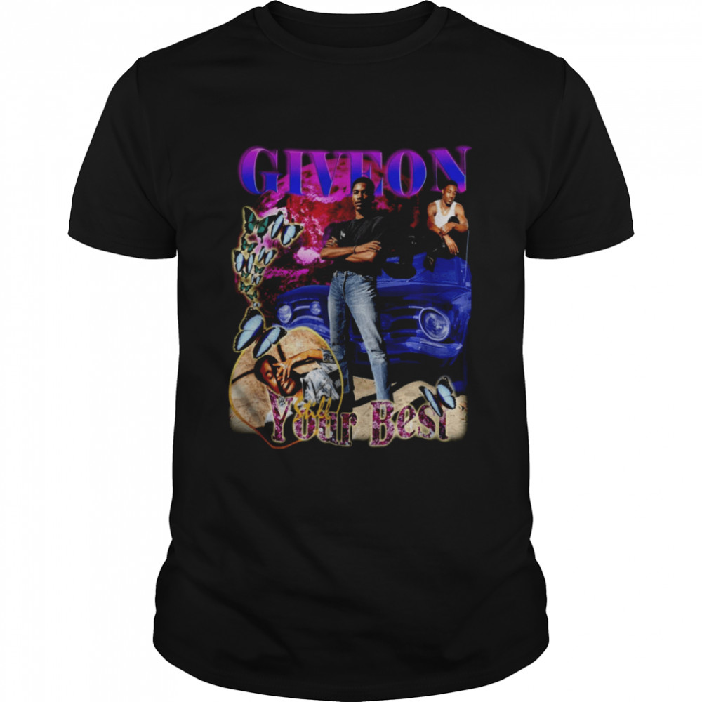 Giveon R&b Singer Inspired 90s Bootleg Rap Old School shirt