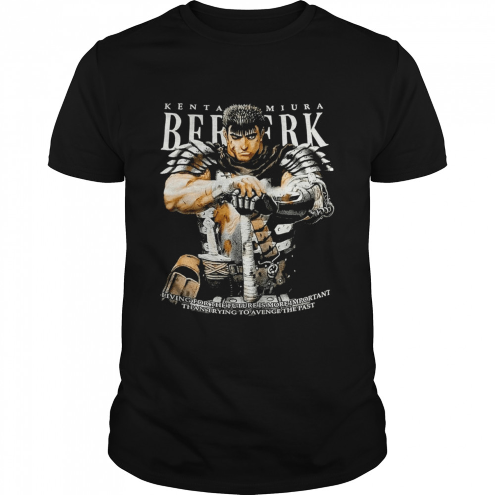 Guts Miura Kentaro Anime 90s Berserk shirt