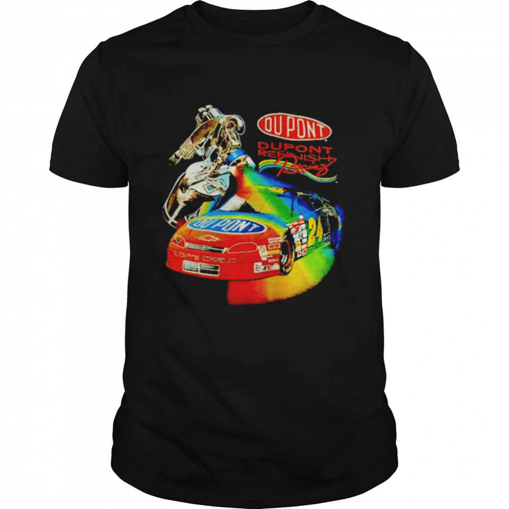 jeff gordon dupont dupont refinish shirt