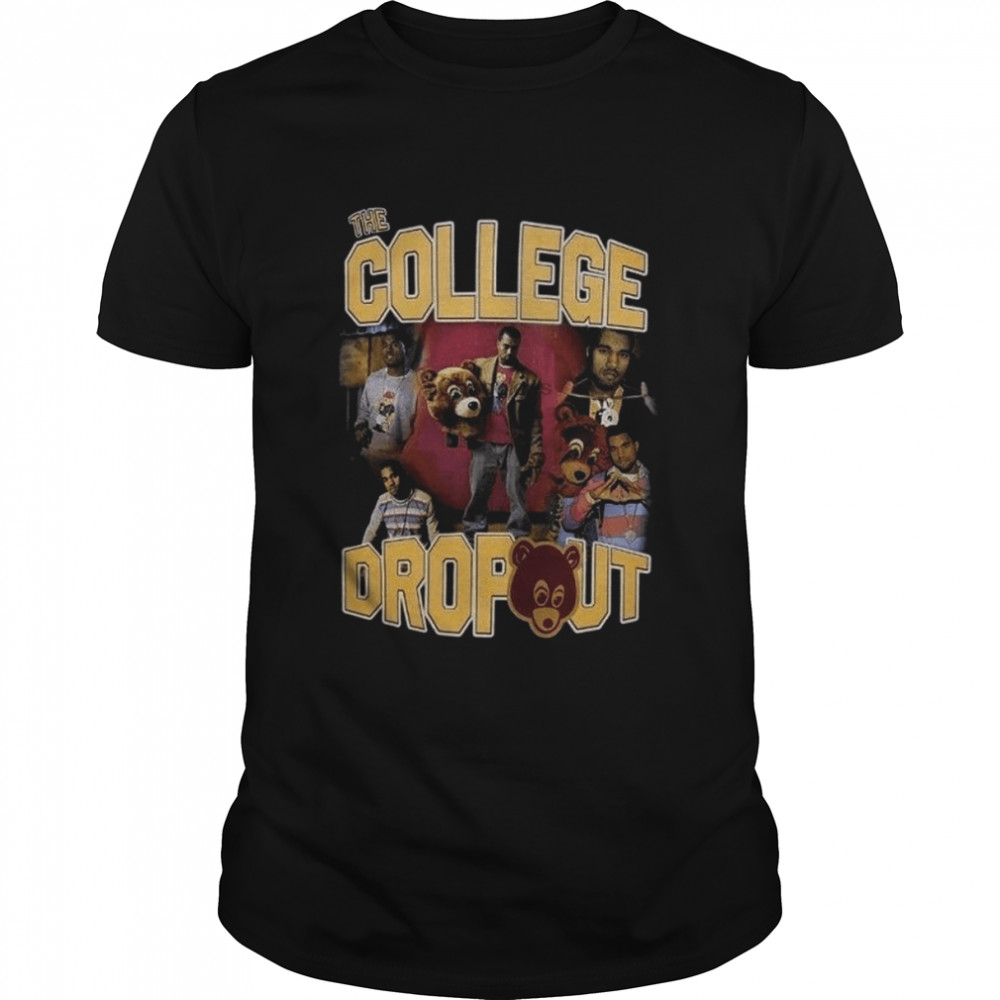 Kanye West College Dropout Kanye Album Kanye West Kanye Graphic shirt