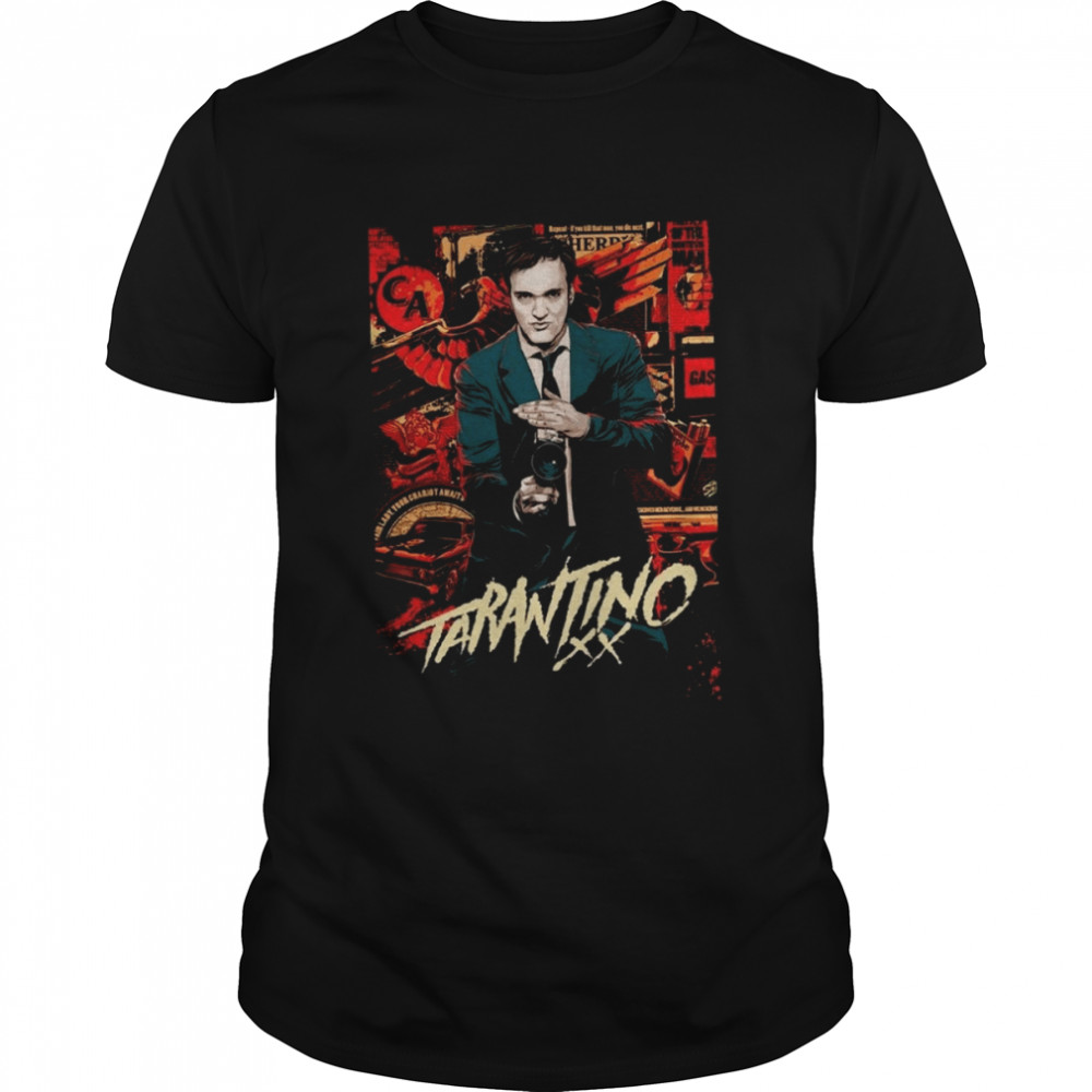 Quentin Tarantino Original Art TShirt