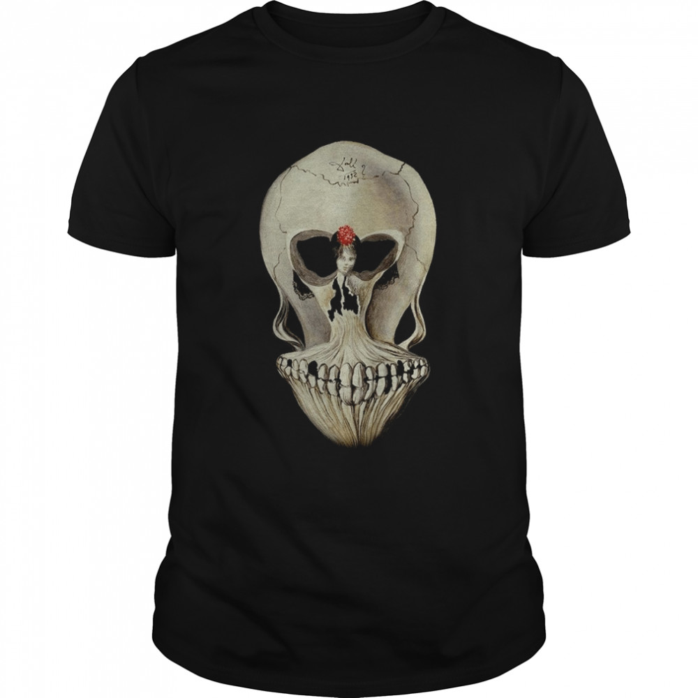 Salvador Dali Dancer in Skull TShirt