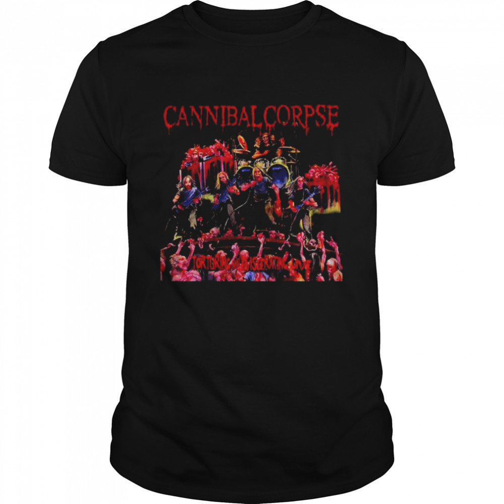 Cannibal Corpse Torturing And Eviscerating Live Shirt