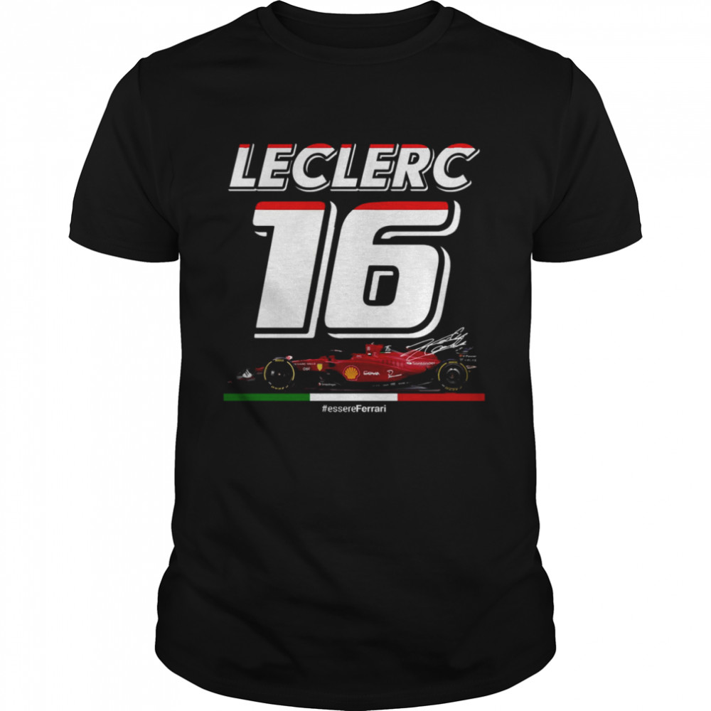 Charles Leclerc F1 Scuderia Ferrari 16 shirt