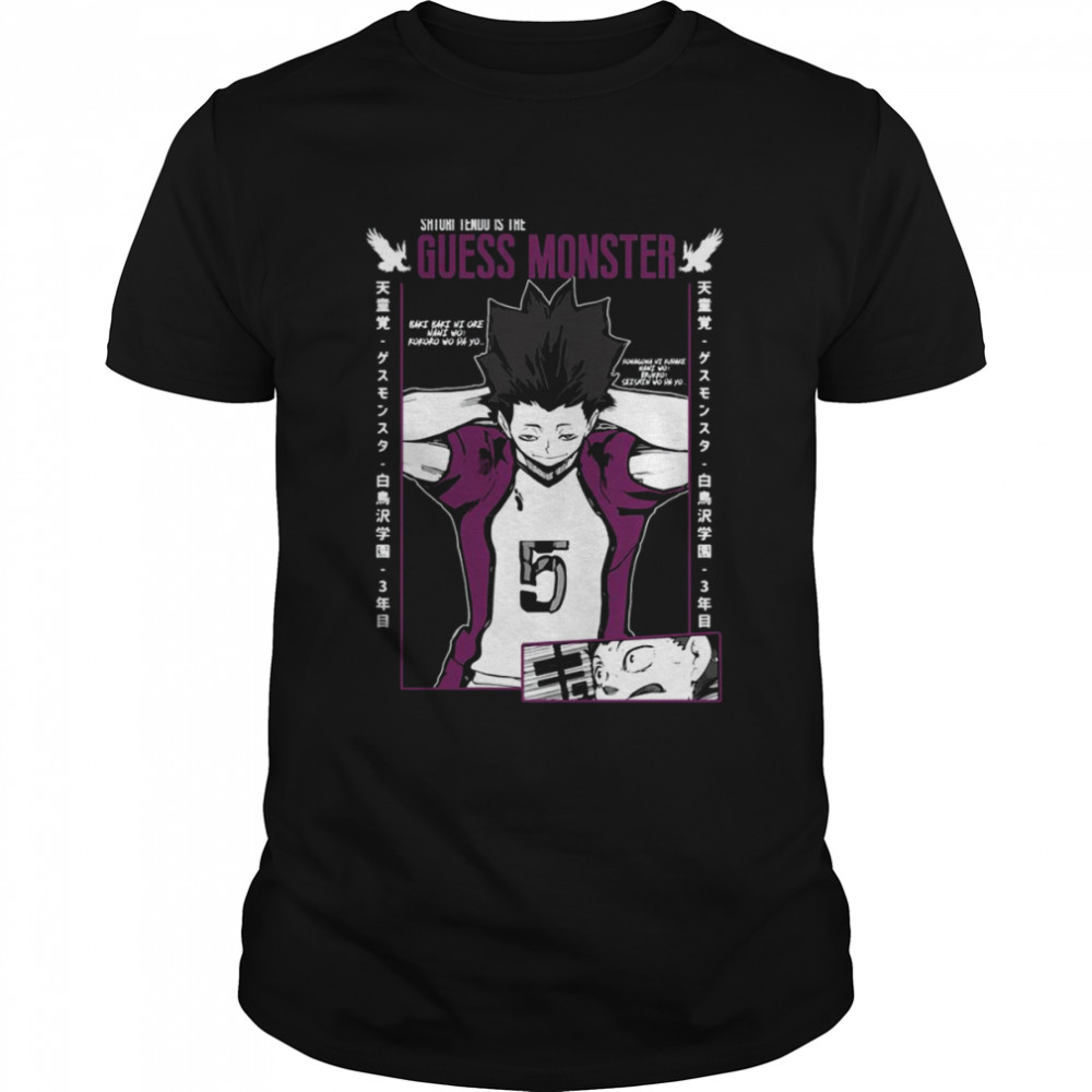 Haikyuu Satori Tendo Guess Monster shirt