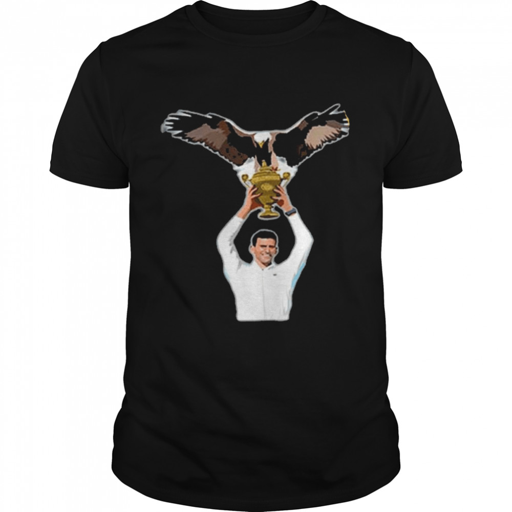 Honoring the champion Novak Djokovic 2022 Wimbledon Championship Shirt