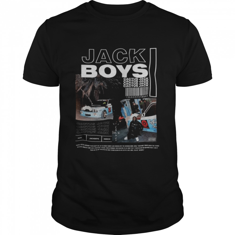 Jackboys Cactus Jack Travis Scott Inspired Album Style shirt