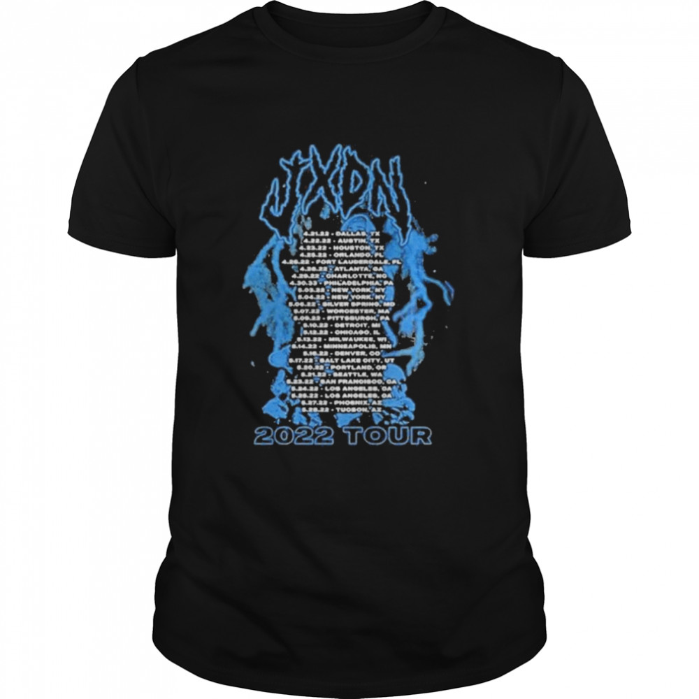 Jxdn Skulls Tour 2022 Shirt