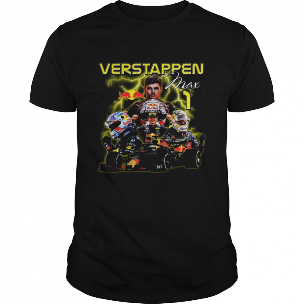 Max Verstappen Red Bull Team Formula 1 shirt