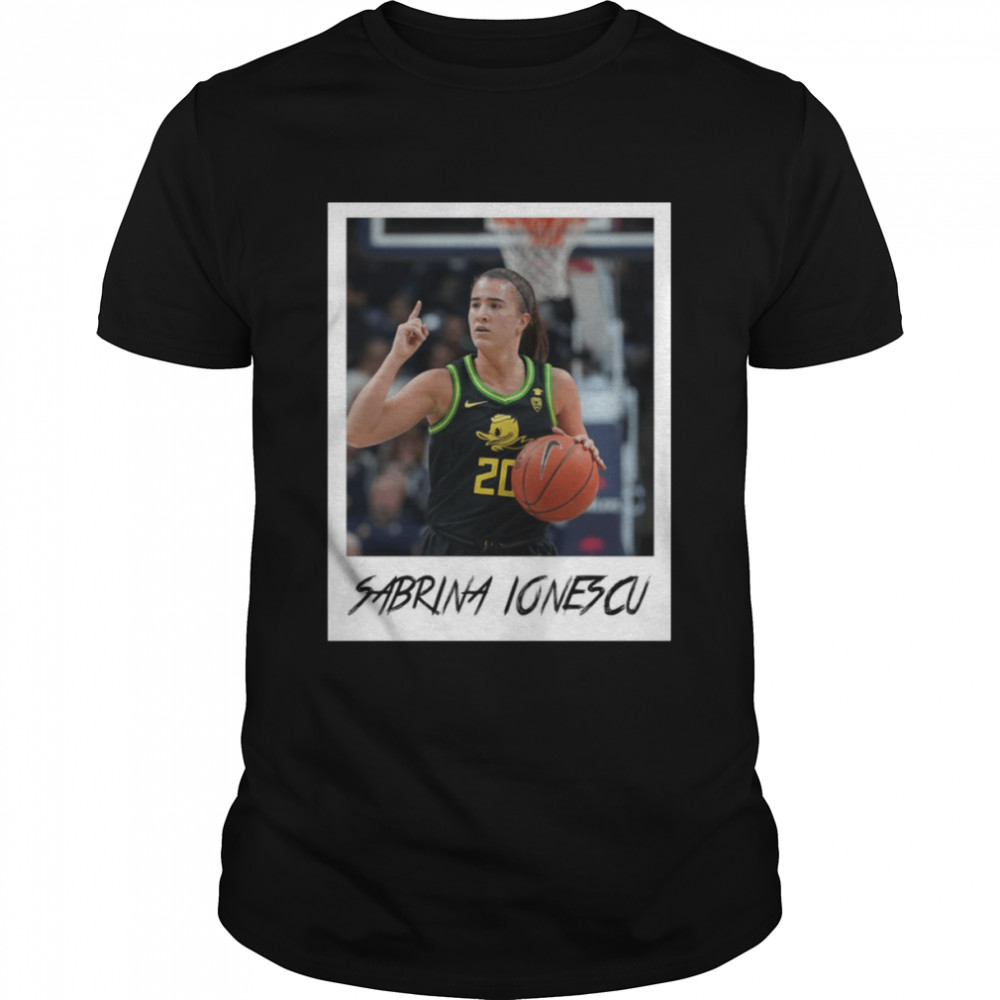 Sabrina Ionescu Polaroid Style shirt