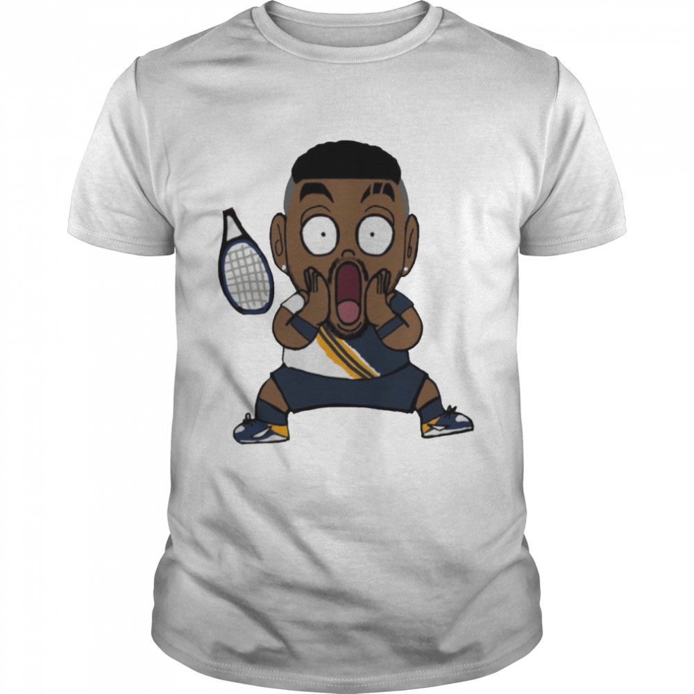 Chibi Art Nick Kyrgios Tennis Shirt