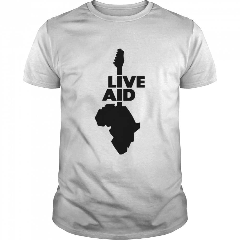 Guitar Live Aid shirt