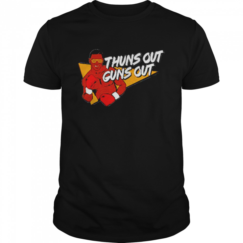 Mike Tyson Thuns Out Guns Out shirt