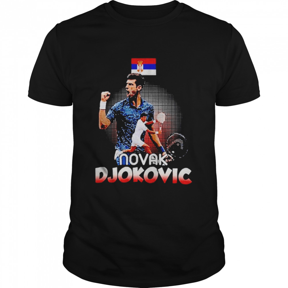 Novak Djokovic Tennis Wimbledon Champions shirt