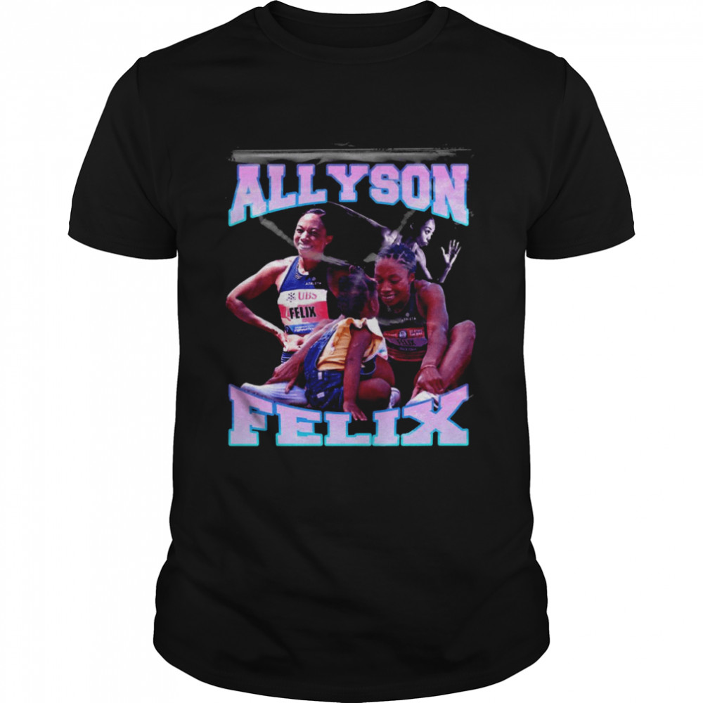 Allyson Felix Athlete Retro shirt