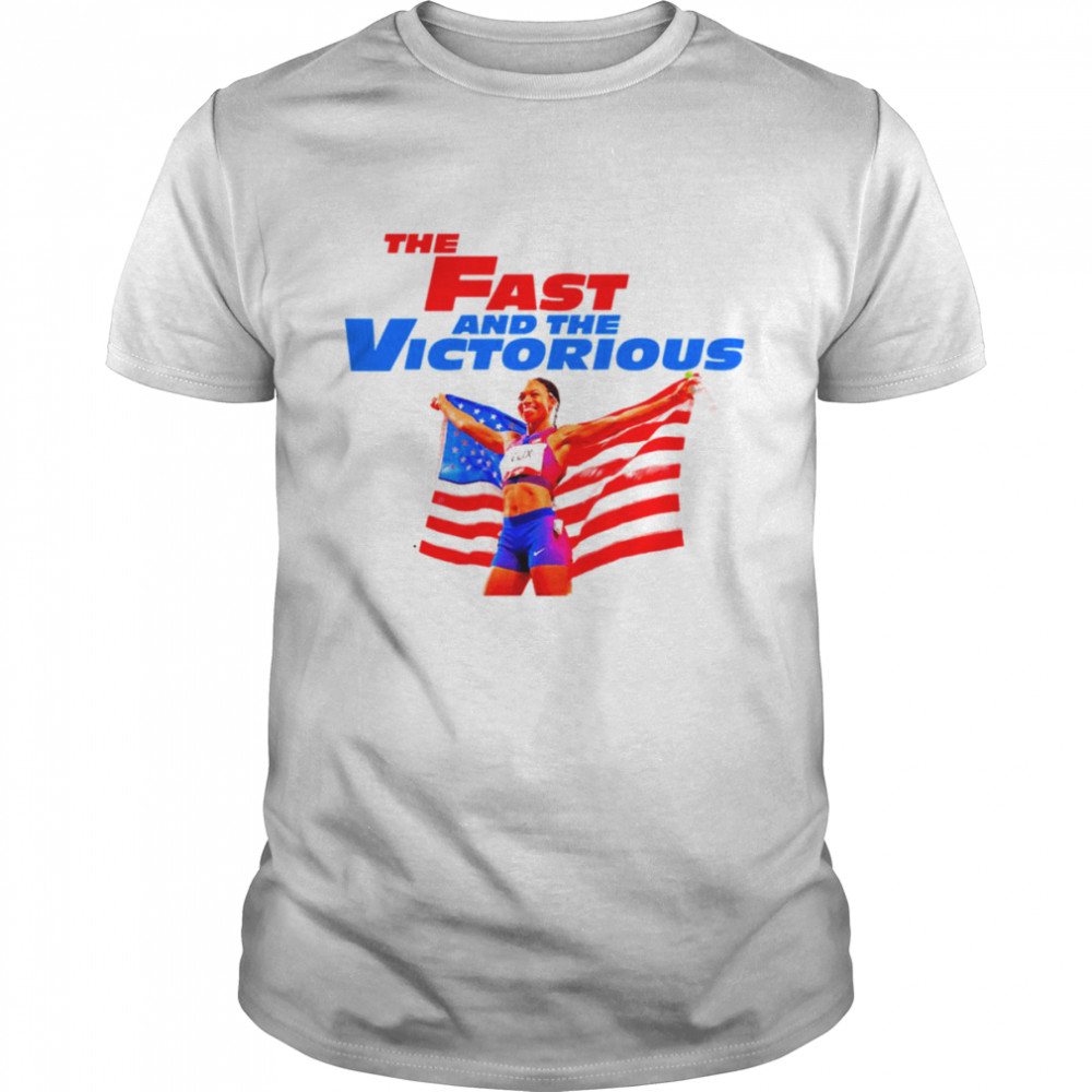 Allyson Felix The Fast And The Victorious shirt