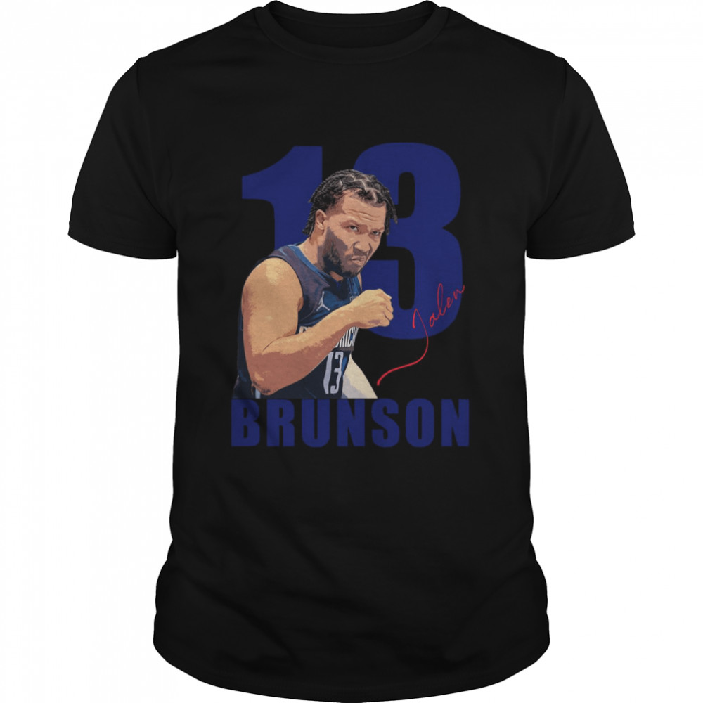 Jalen Brunson 13 American Basketball shirt