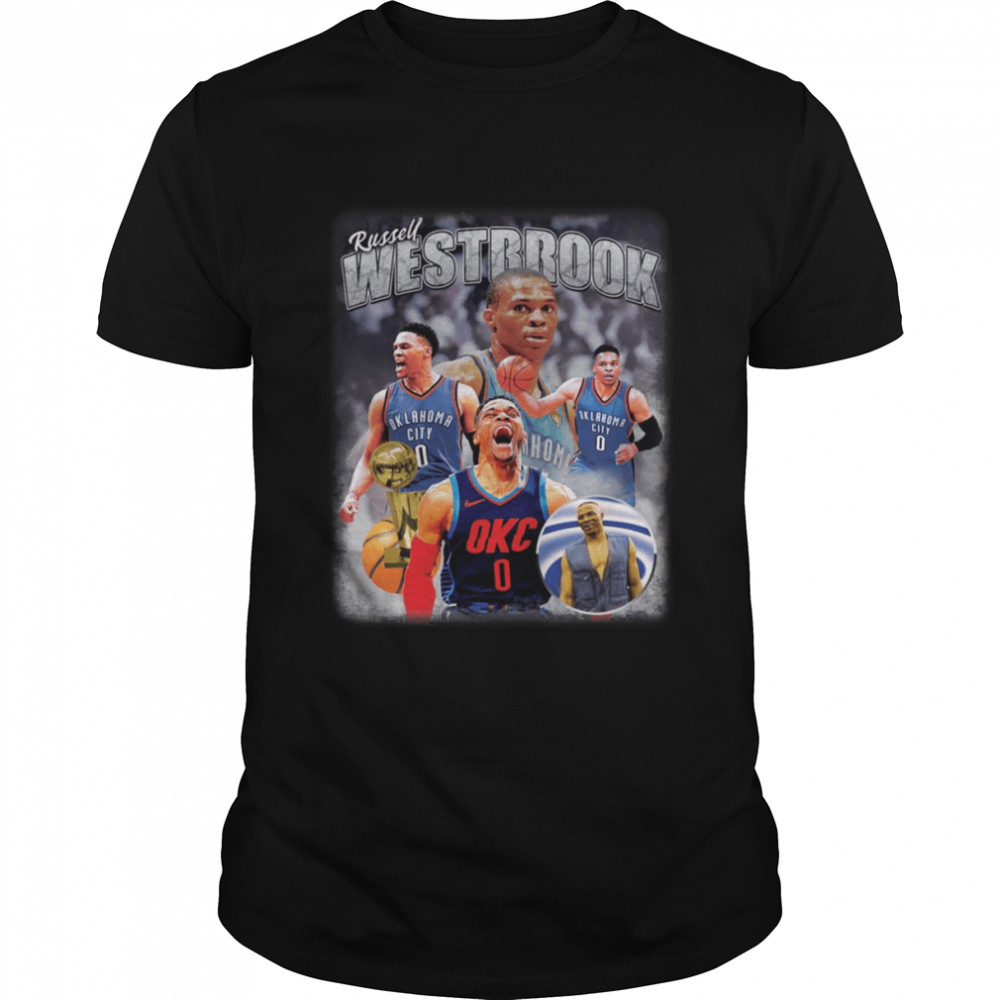 80s NBA Vintage Russell Westbrook shirt