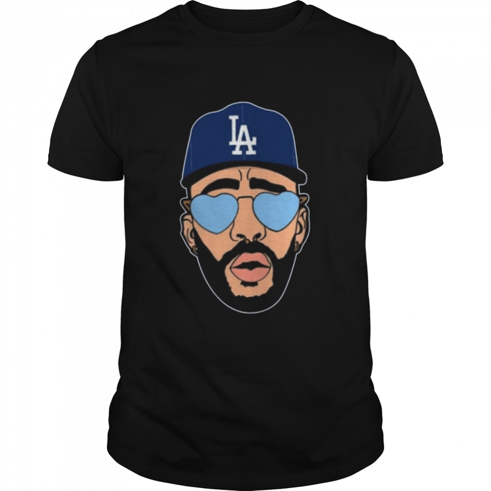 Bad Bunny Los Angeles Dodgers shirt