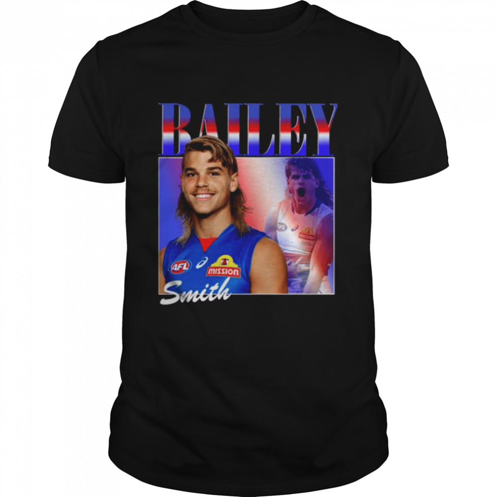 Bailey Smith Western Bulldogs Portrait shirt