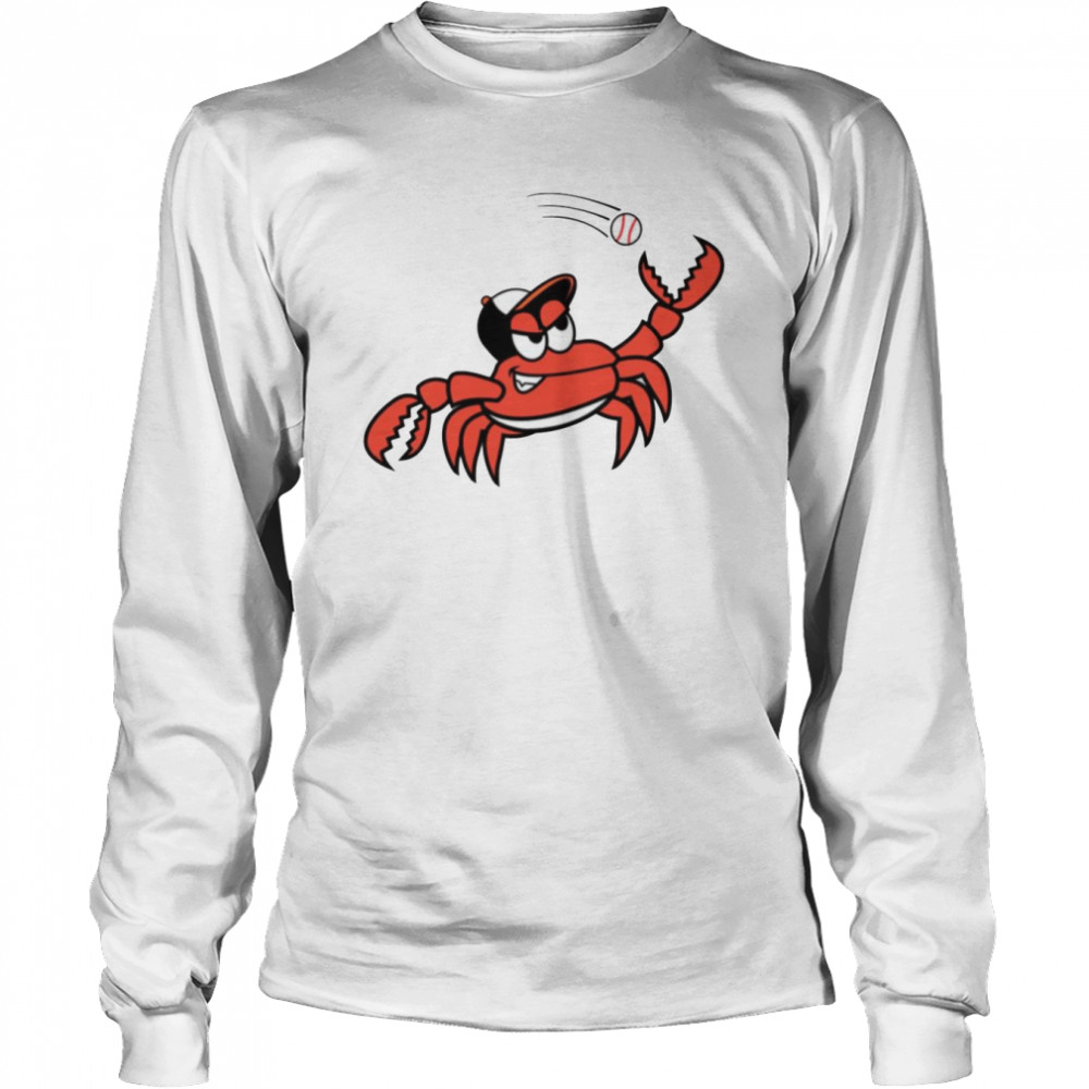 Maryland Crab Baseball shirt Long Sleeved T-shirt