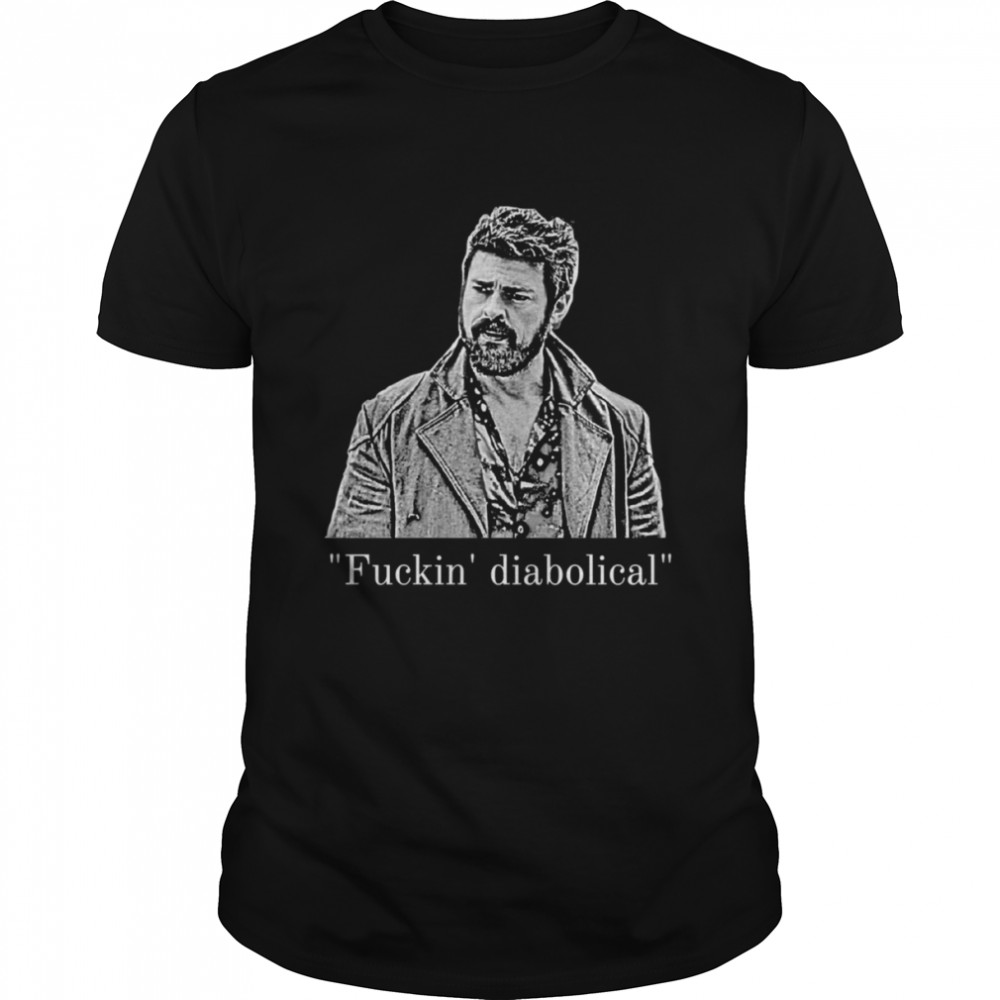 Retro Bill Butcher Diabolical The Boys shirt