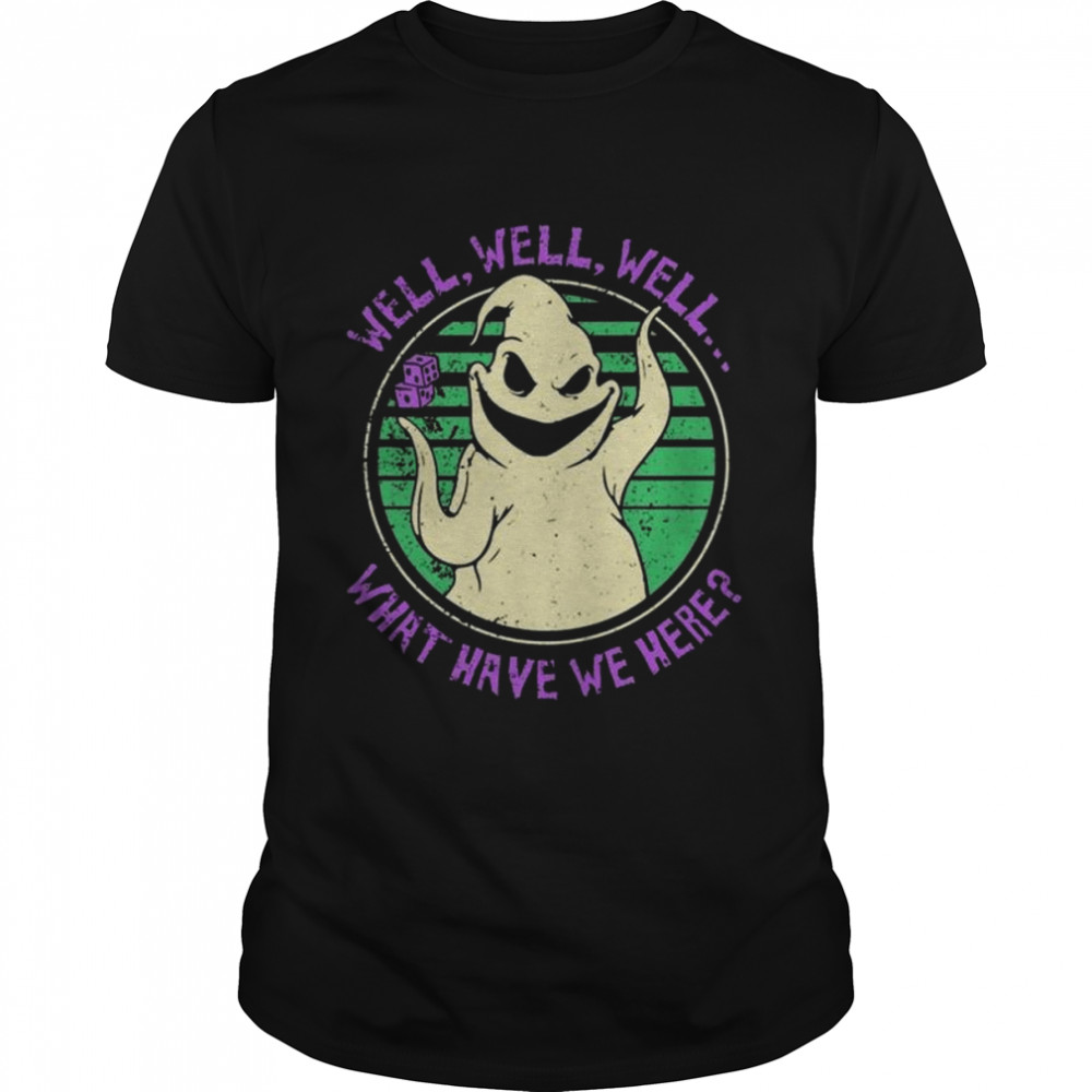 Retro oogie boogie well well well what have we here Halloween shirt