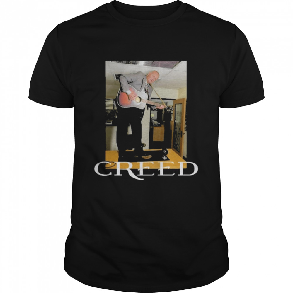 Creed Bratton Creed Black Shirt