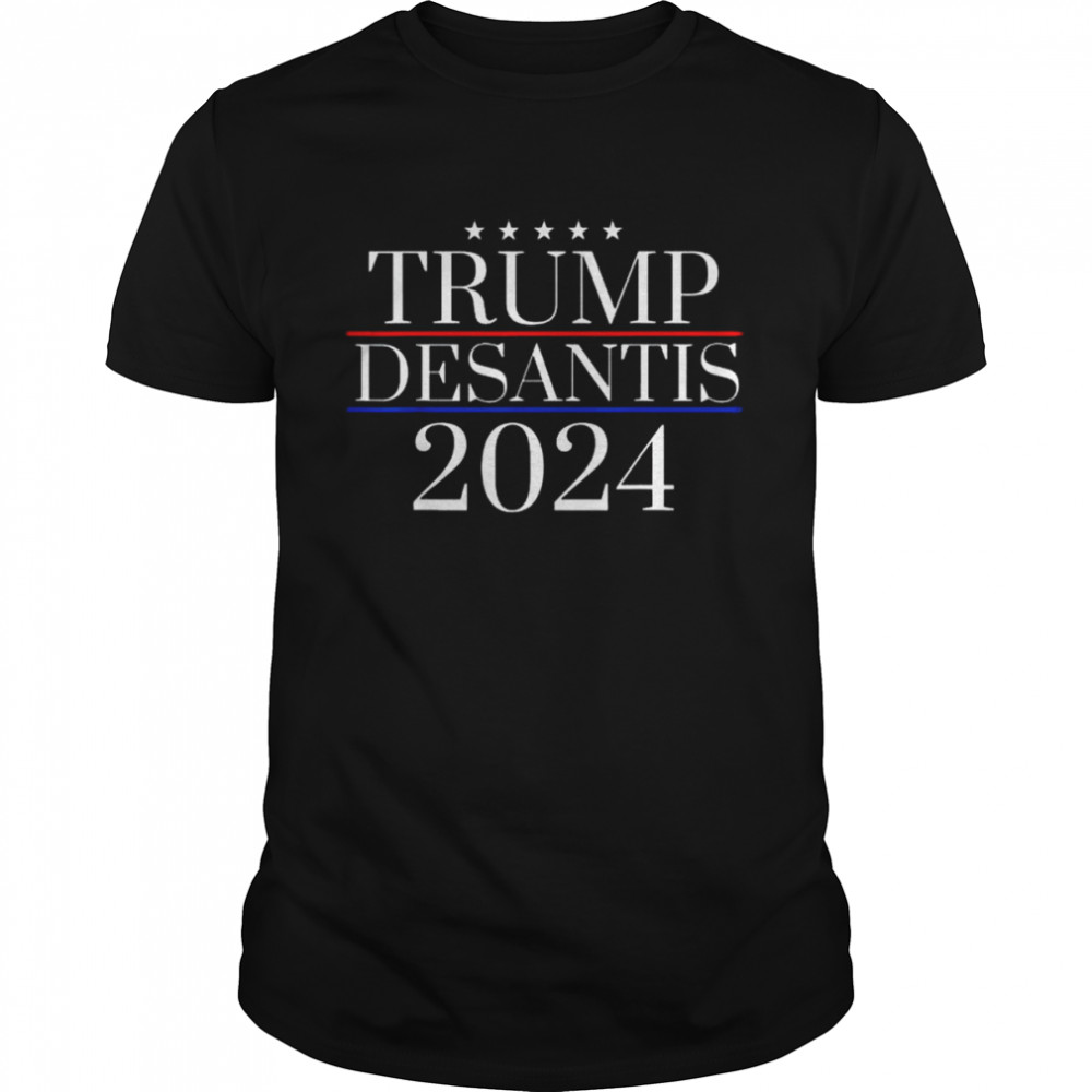 Donald Trump ron desantis 2024 president campaign election shirt