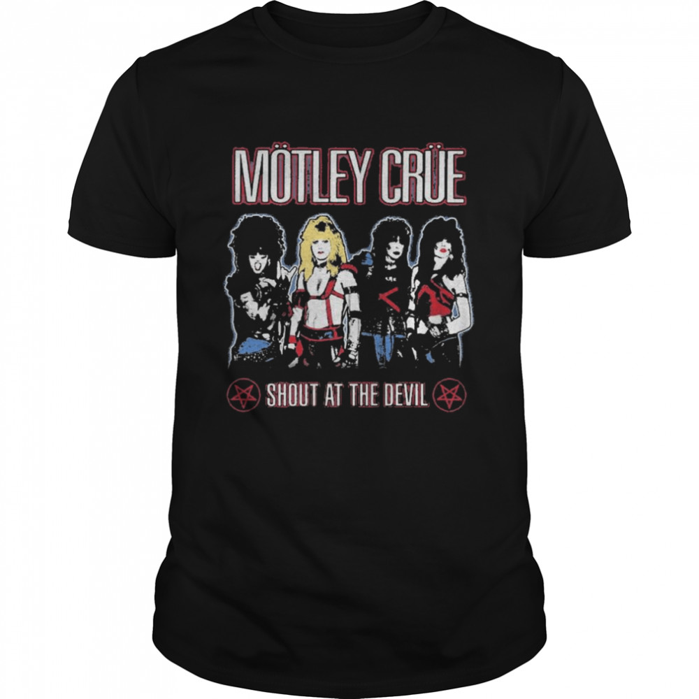 Motley Crue Shout At The Devil Shirt