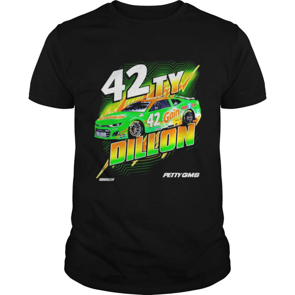 Ty Dillon Checkered Flag Black Gain 1-Spot Car T-shirt