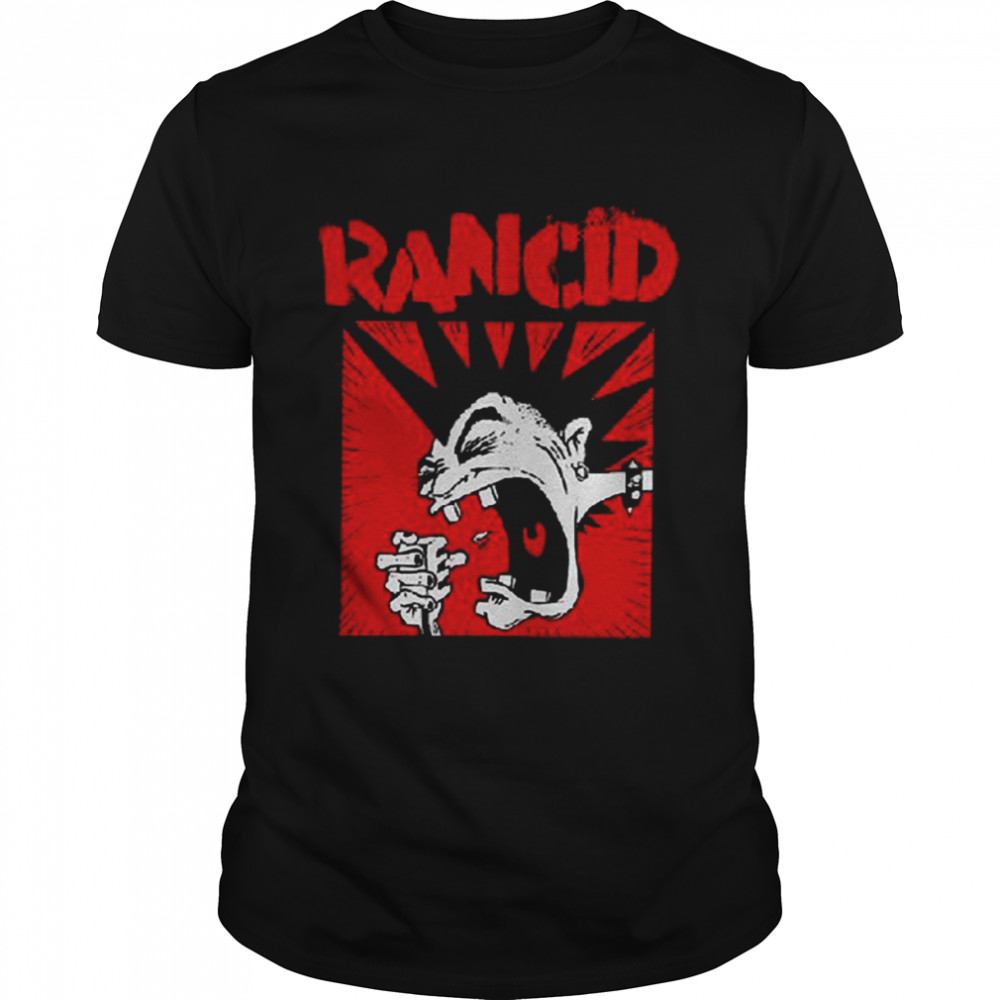 Punk Rock The Red Rancid Band shirt