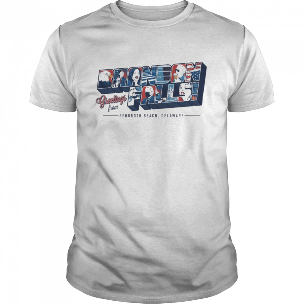 Rehoboth Beach Greetings From Brandon Falls Shirt