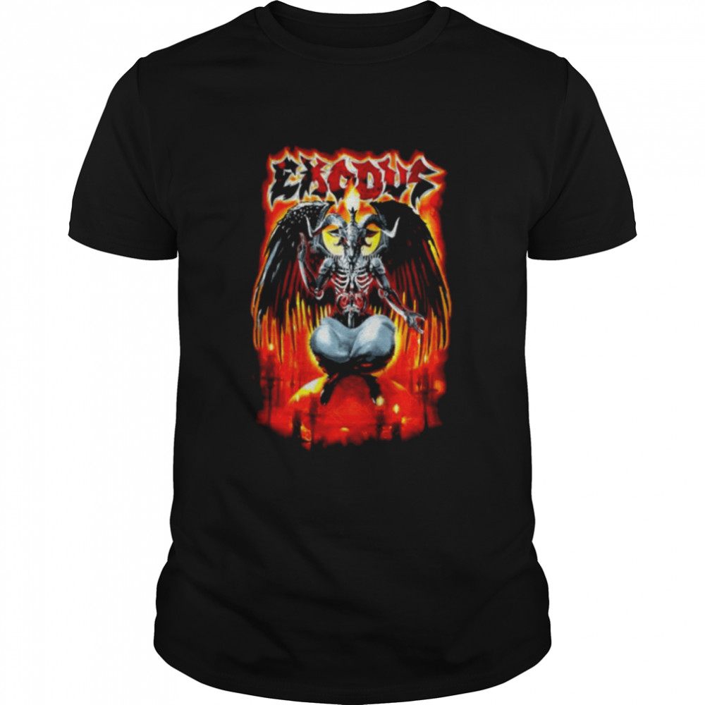 The Devil Song Exodus Rock Band shirt