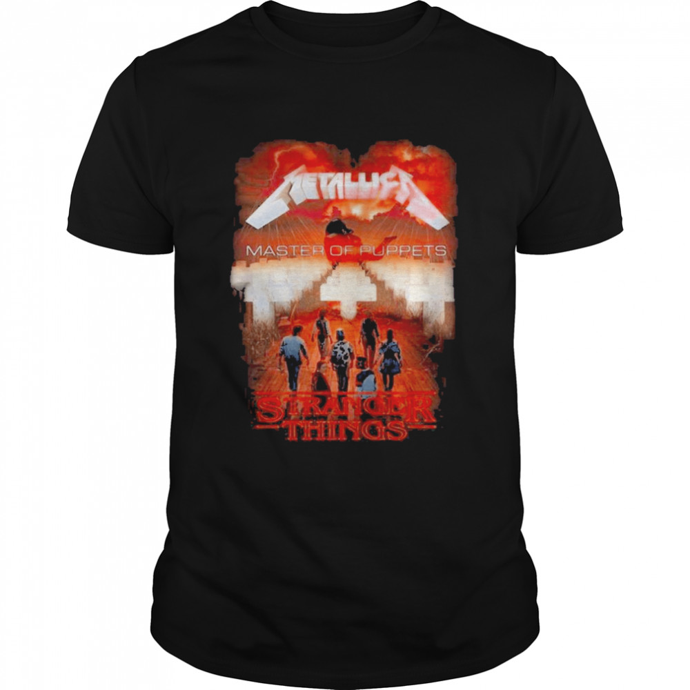 Metallica Master Of Puppets Stranger Things 2022 Shirt