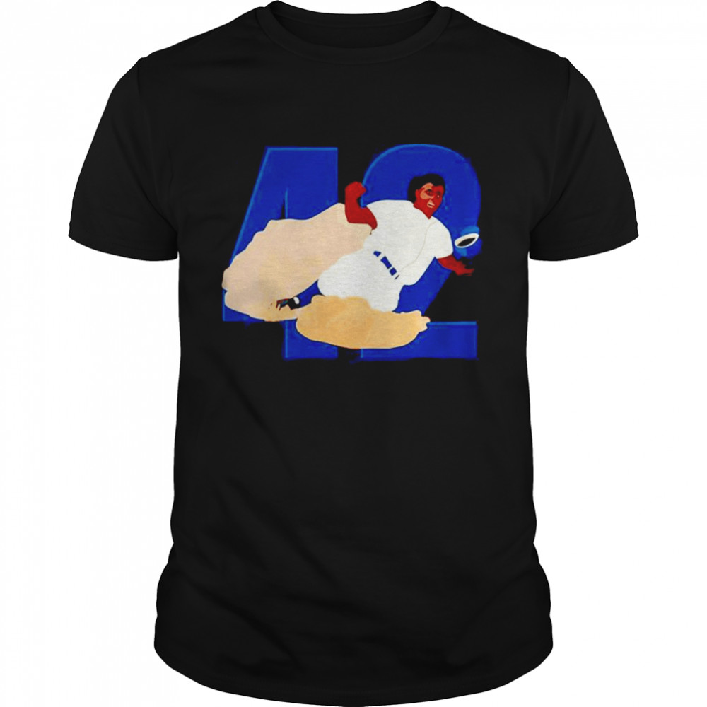 Minimalist Art Of Jackie Robinson 42 shirt