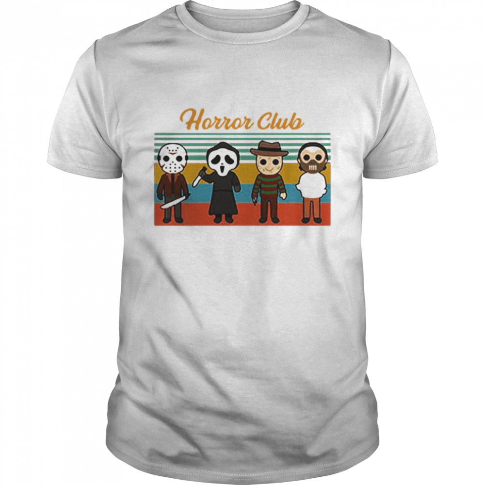 HORROR CLUB HALLOWEEN SHIRT