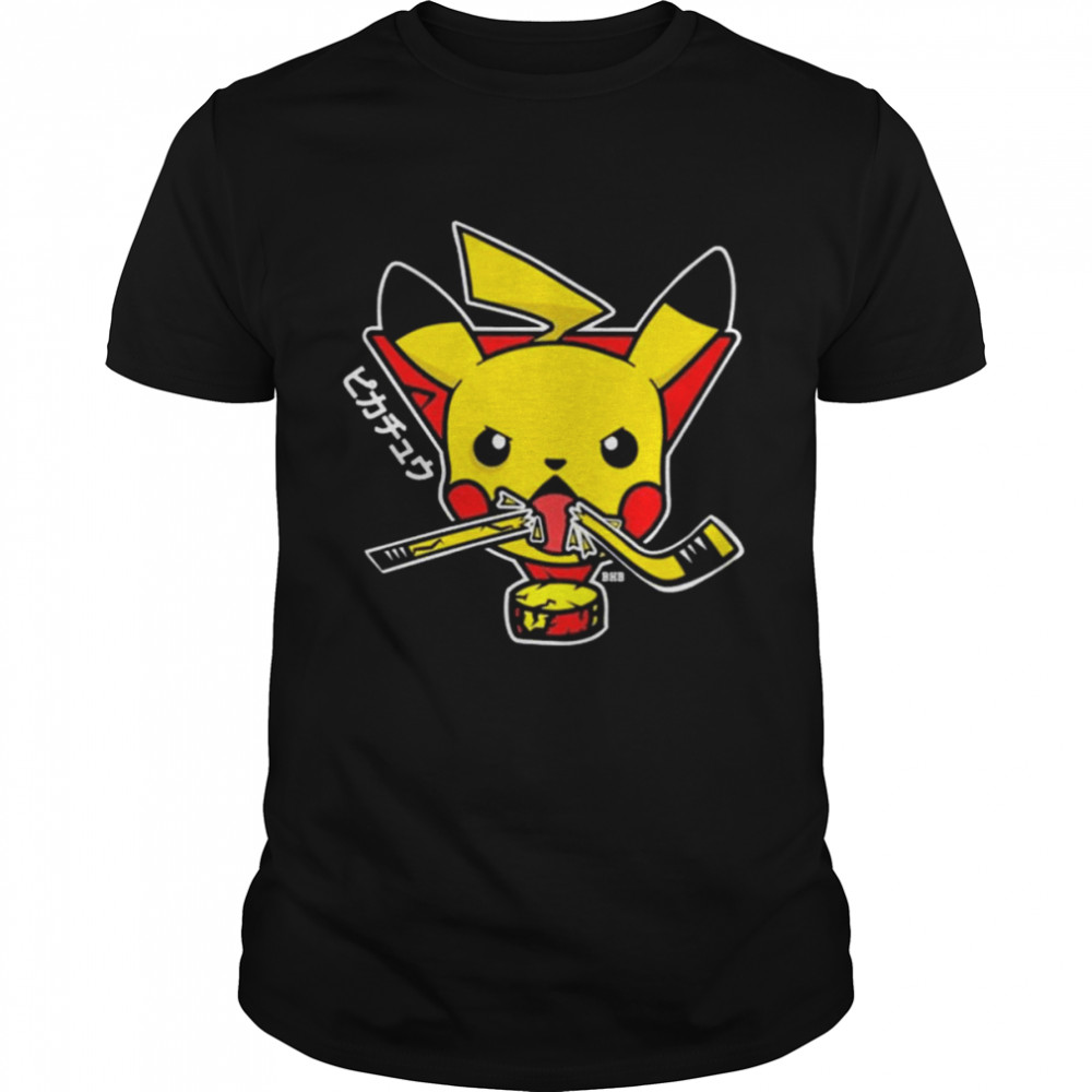 Pikachu Lightning Backhander Shirt