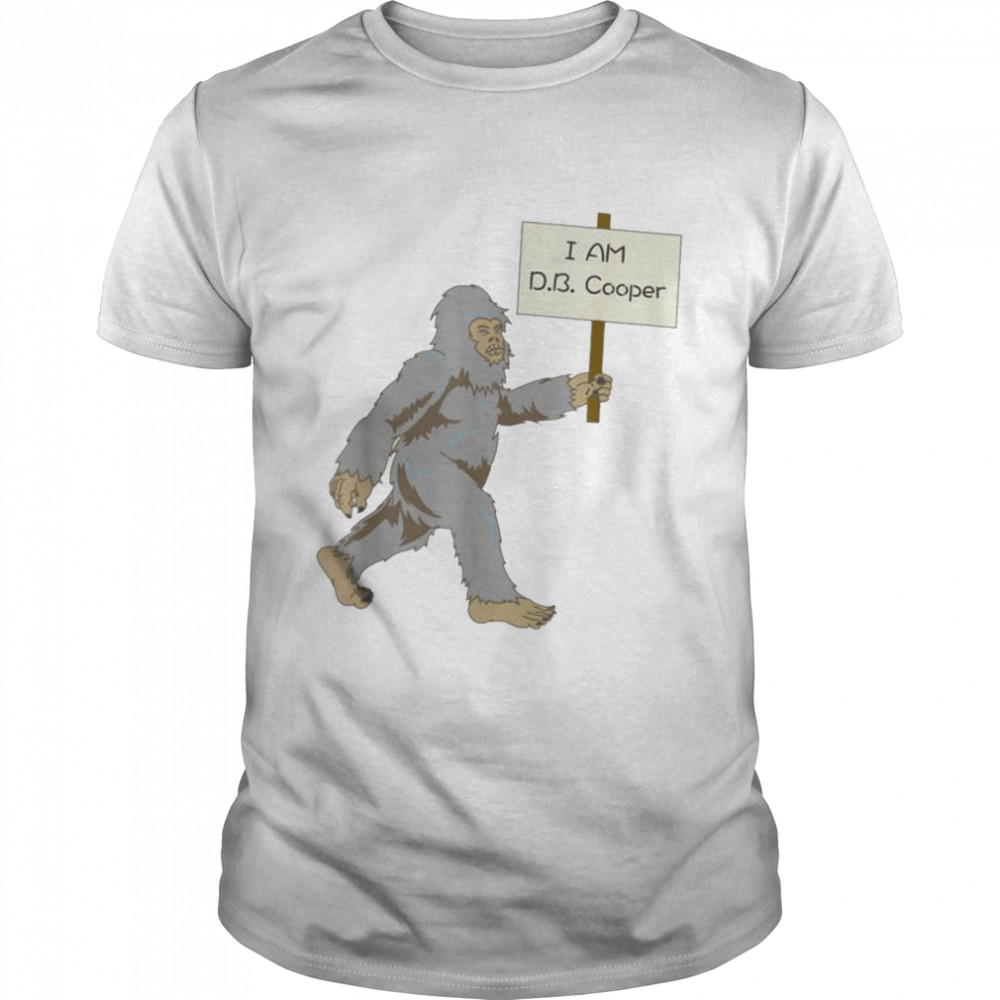 Bigfoot DB Cooper Yeti Sasquatch Squatch shirt