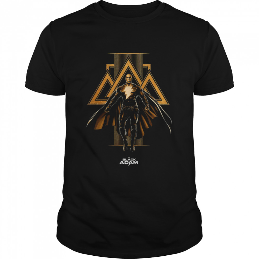 Black Adam Gold shirt