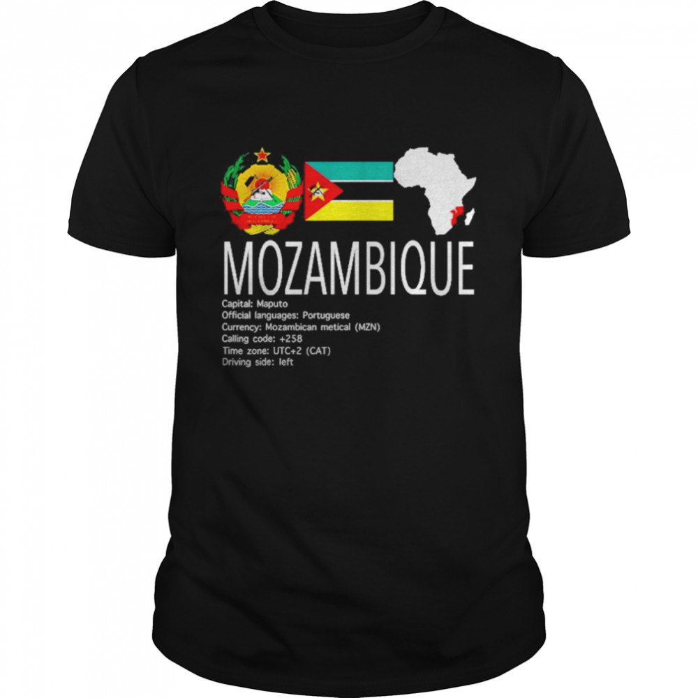 Mozambique Flag Of Mozambique Shirt