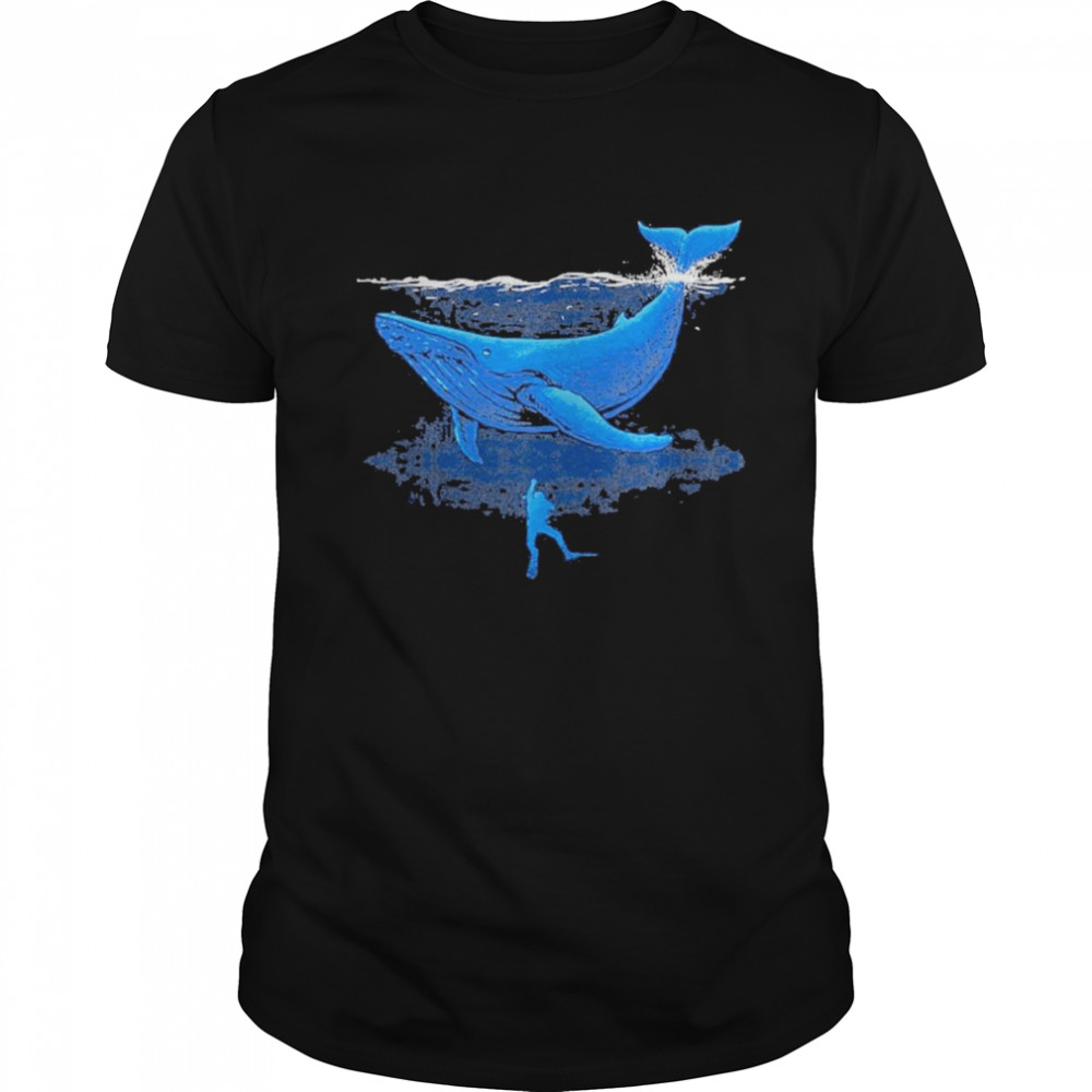 Ocean Animal Killer Whale Orca Scuba Diving Shirt