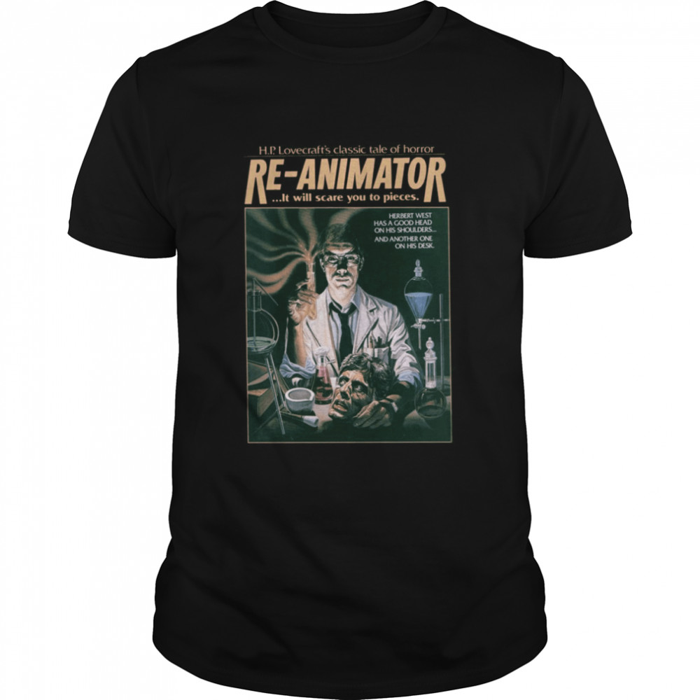 Re-Animator Fantasy Horror 1980’s Film Movie shirt