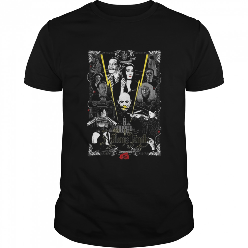 The Addams Family Horror Poster shirt