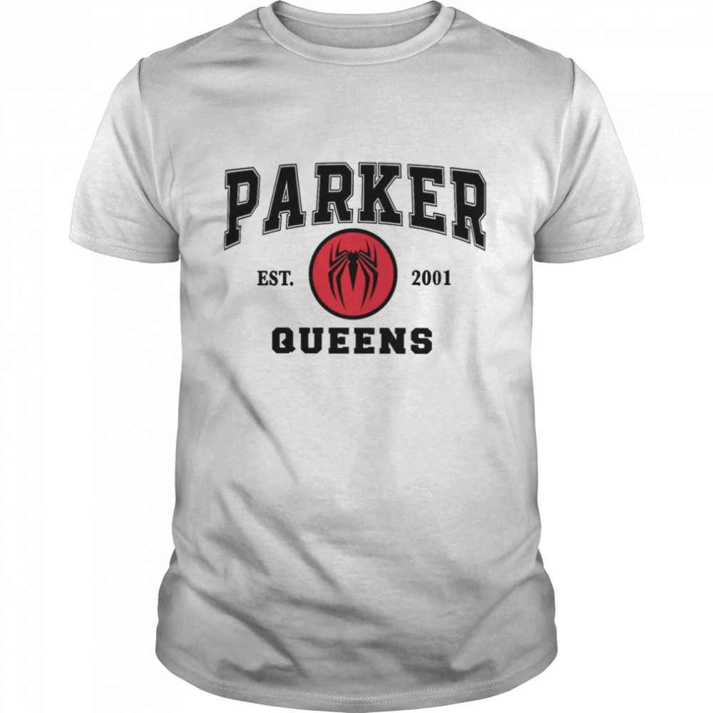 Marvel Superhero Parker Queens Est 2001 shirt