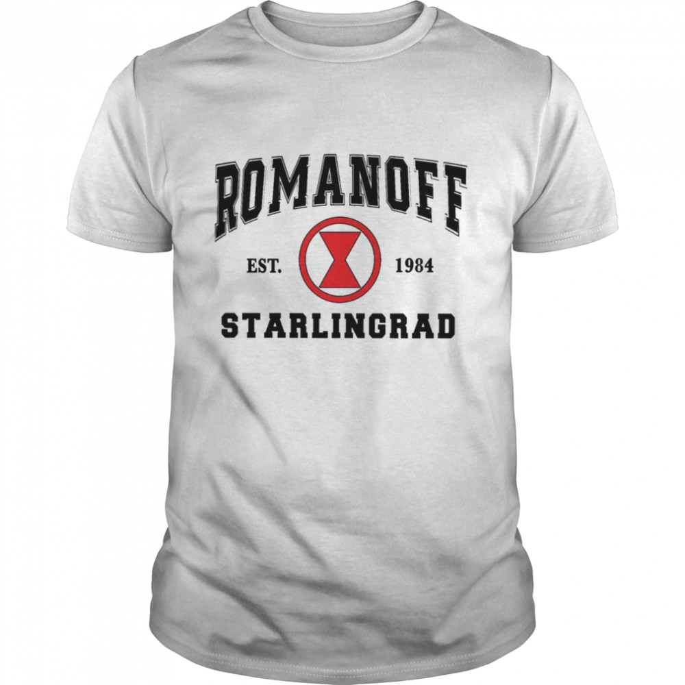 Marvel Superhero Team Romanoff Est 1969 shirt