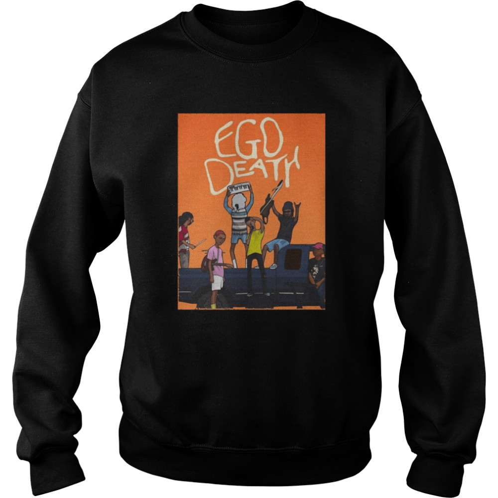 Orange Ego Death The Internet Band shirt Unisex Sweatshirt